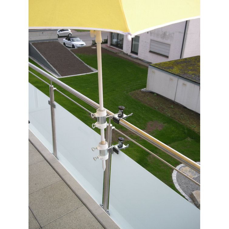 Freeport Park Chacon Metal Mounted Parasol Holder Wayfair.co.uk